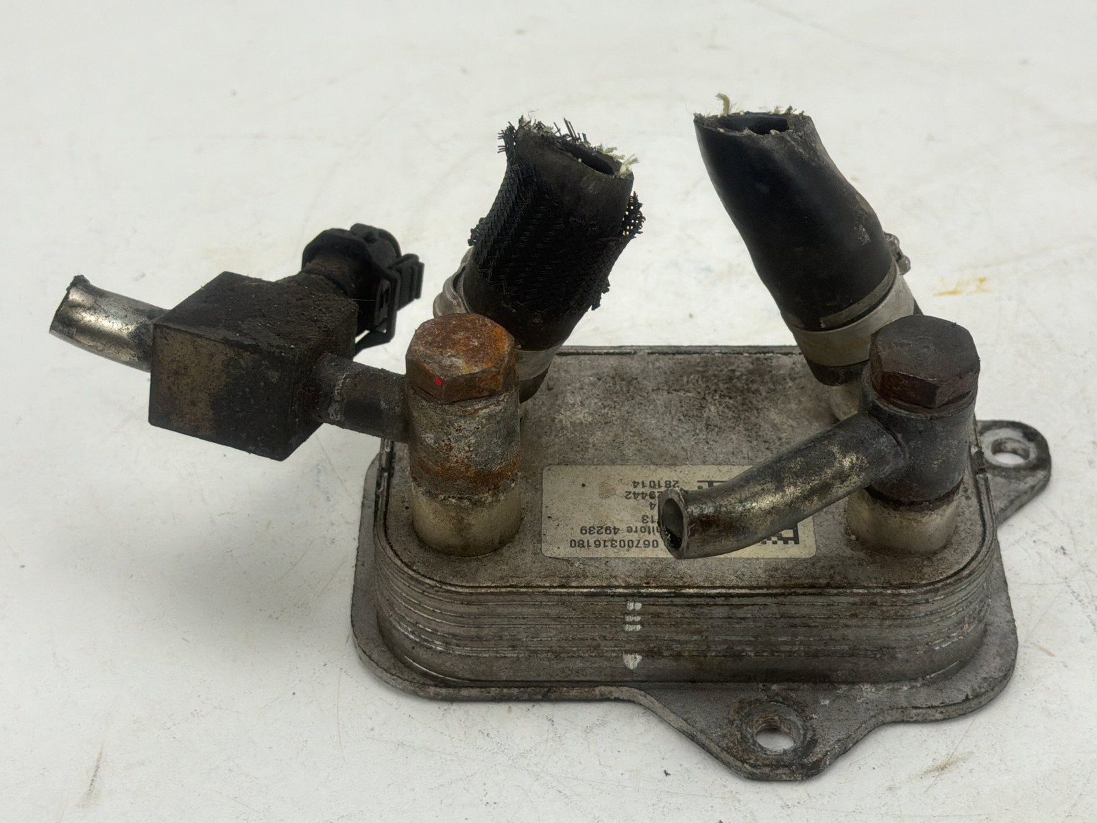 Maserati Quattroporte 2014-2020 Oil cooler P/N 06700316180