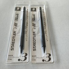 Staedtler All Black Drafting Mechanical Pencil Mechanical Pencil 0.3 2 Pens 937