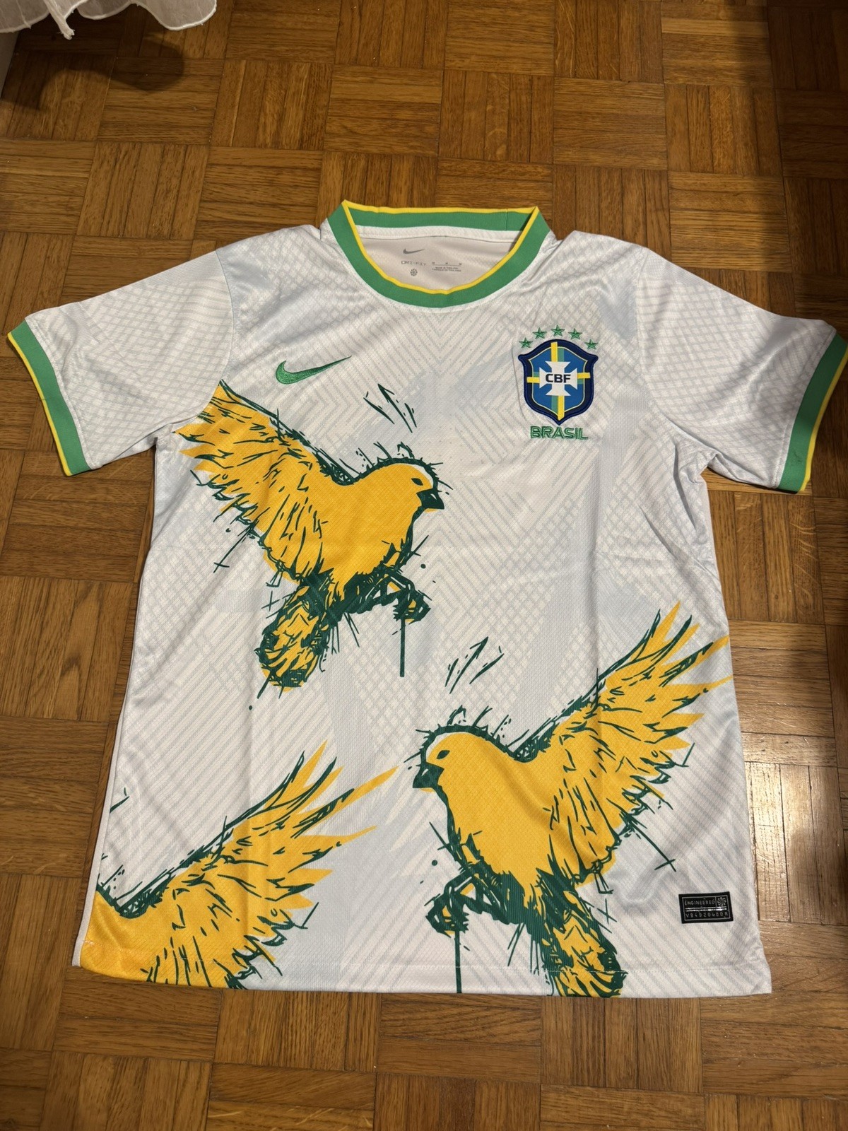 Maillot Brésil Édition Spéciale Canarinho Jaune pour Homme