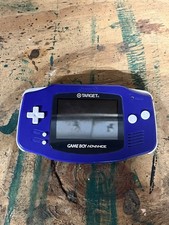 Nintendo Gameboy Advance: Target Limited Edition Indigo Purple AGB-001 Tested