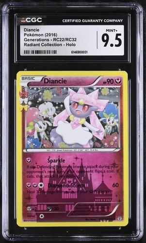 Diancie graded CGC 9.5 for sale on eBay