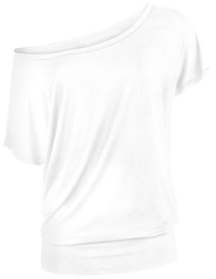 RED by EMP Damen weißes lockeres T-Shirt