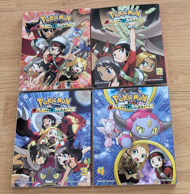 Pokemon Adventures Special Omega Ruby Alpha Sapphire Vol 1 2 3 4 English Manga