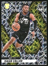 2024-25 Panini Mosaic Premium #222 Isaiah Collier - BSK