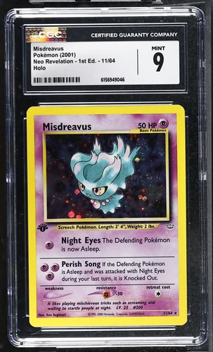 Misdreavus (1st Edition) graded CGC 9 for sale on eBay