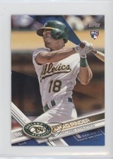 2017 Topps Mini Blue 10/10 Chad Pinder #146 0h1