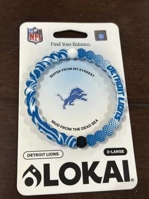 X-Large Detroit Lions LOKAI BRACELET Brand New - Image 1 of 4
