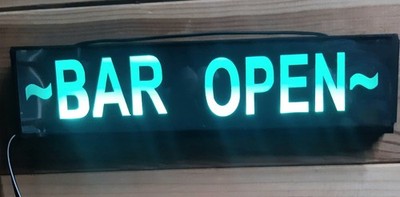 Hochwertige BAR OFFENE LED LIMETTENGRÜN Neonlicht Schild Haus GESCHENK Männer Frauen TOP Preis-Leistungs-Verhältnis 