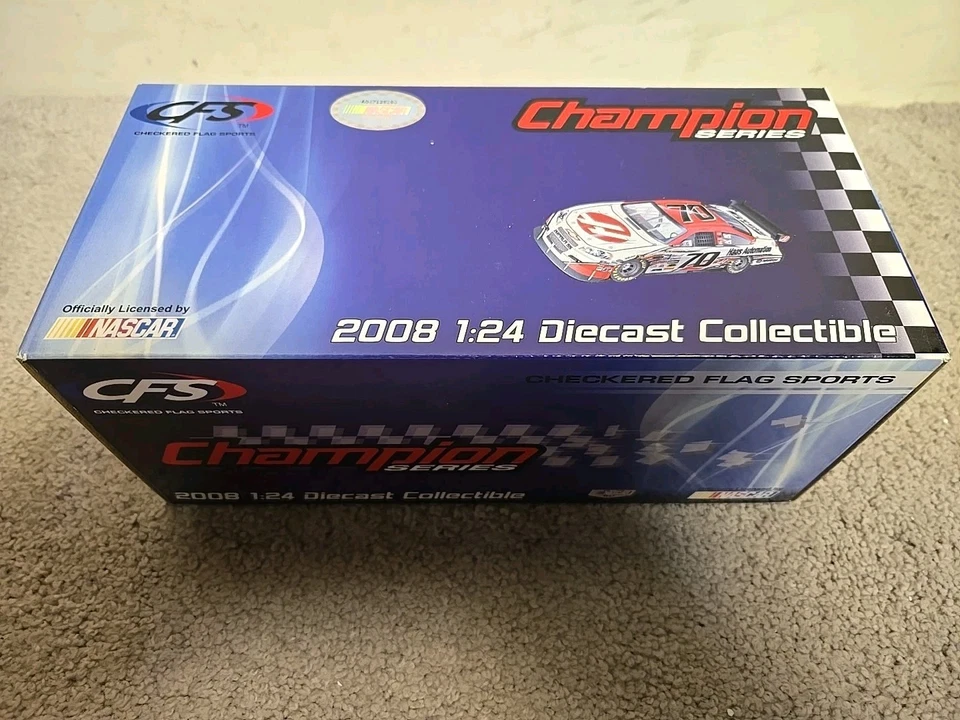 2008 Jeremy Mayfield 70 Haas Automation 1/24 CFS Champion Nascar Diecast Rare - Image 2 of 2