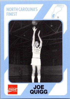 1989-90 Collegiate Collection/Coca-Cola North Carolina's - Joe Quigg