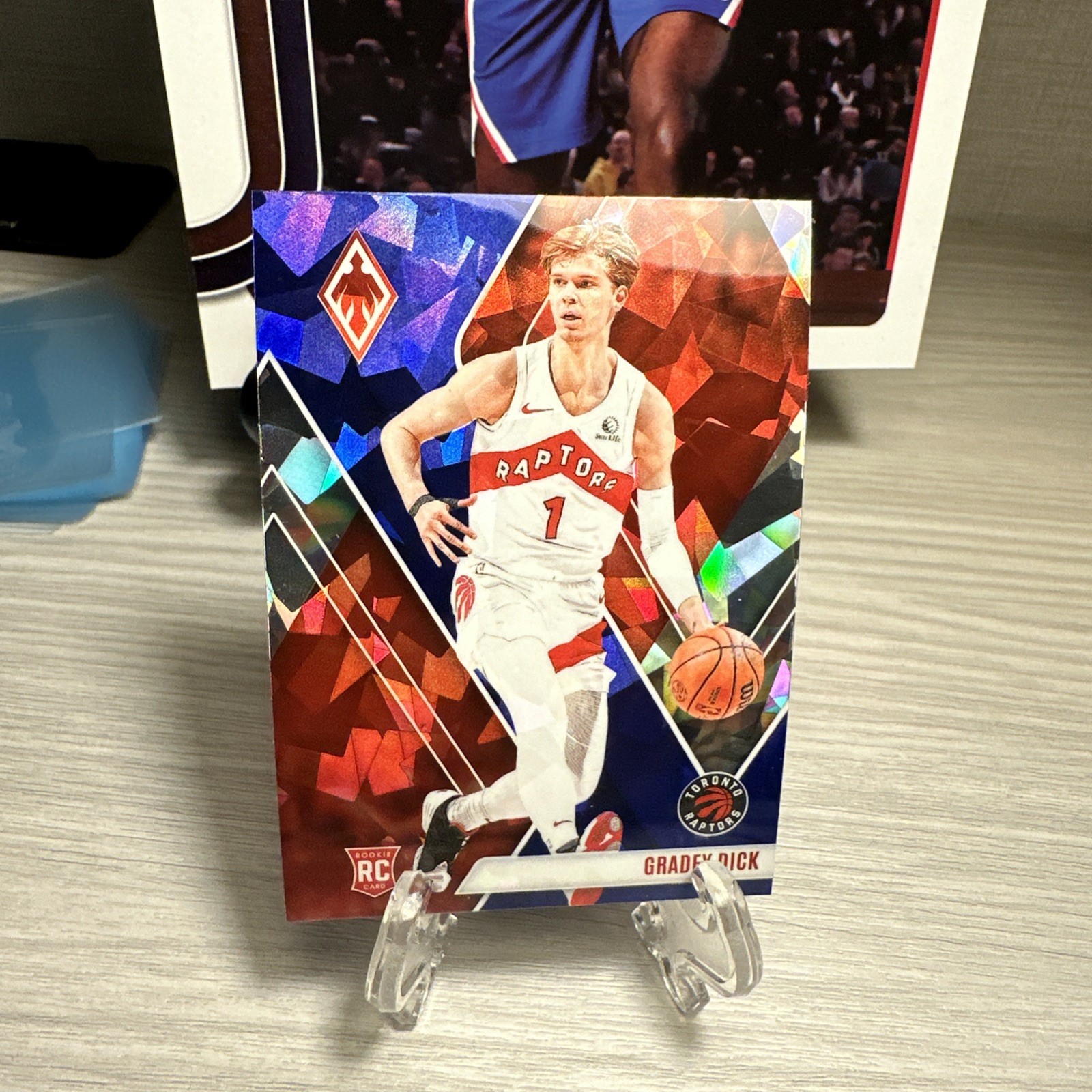 Gradey Dick 2023-24 Phoenix Blue Ice Rookie Rc #282 Raptors