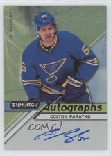 2020-21 Upper Deck Synergy Auto Colton Parayko #A-CP Auto 0e3