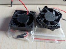 4 Qty 3.3v Or 5 Mini Cooling Fans for Raspberry Pi 1 To 2 Pin -Fast Shipping
