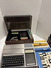 Texas Instruments Ti-99/4A PHC004A Vintage Home Computer w/ Games Bundle Lot