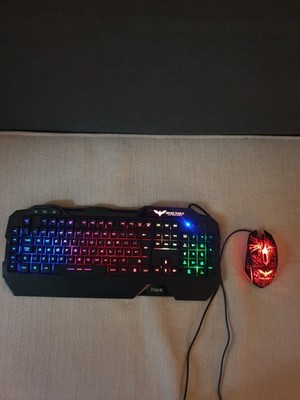 Havit Magic Eagle HV-KB558CM Gaming Tastatur, Maus & Red Tunder EinhandtasteB 