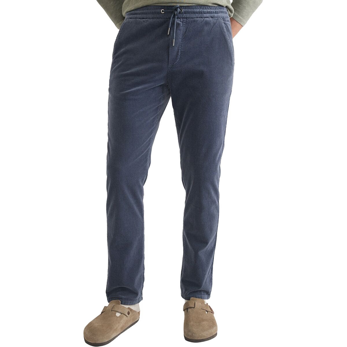 Субботние брюки из шнура с морским слоем - Мужские