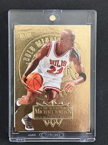 1995-96 Fleer Ultra Set-Break #25 MICHAEL JORDAN GOLD  🐐 NM NICE!!!!