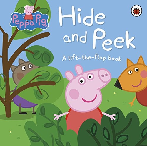Peppa Pig - Hide And Peek A Lift-The-Flap Book - Board Book - G245Z-image