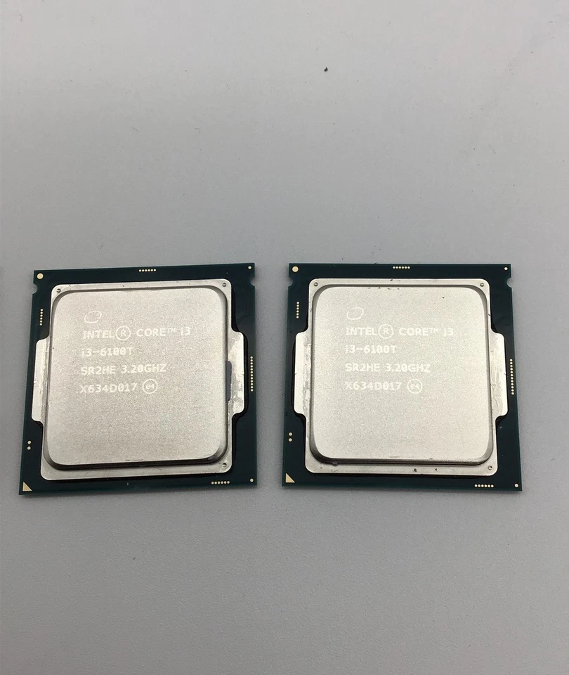 Lote de 3 processadores Intel Core i3-6100T SR2HE 3.20GHz - Imagem 2 de 2