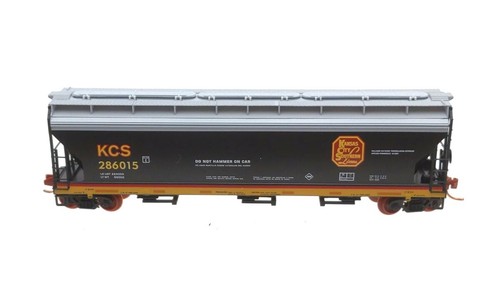 Micro-Trains NSC 07-110 N Scale Kansas City Southern 3-Bay Hopper #286015 LN
