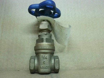 Nibco T-133 Ventil, 1/4'' Rohr, Gewindefeder Schieberventil - Neu Ohne Verpackung