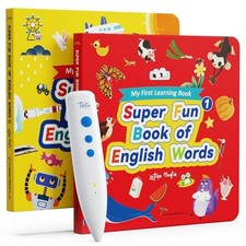 Talking Pen Books Sets, Engaging Electronic Learning Toys with Vocabulary Set