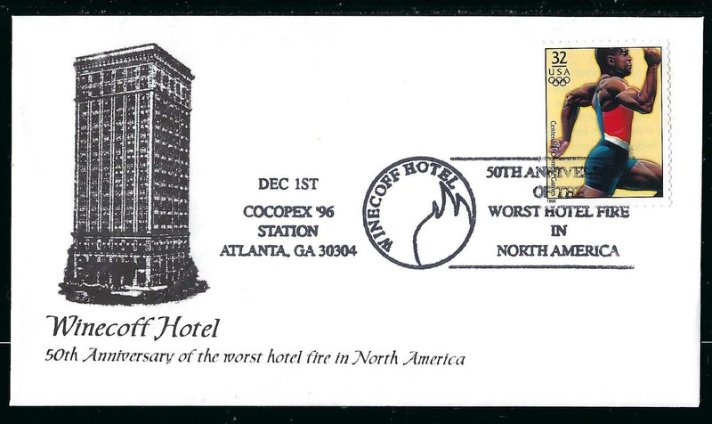 Fire / Winecoff Hotel - 50th Ann. of the worst hotel fire in North America