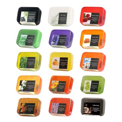 1Pcs Handmade Soap Bathing Essential Oil Soap Oil-control Moisturising Bath Soap