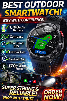 Sport Bluetooth-Smartwatch mit Blutdruckmessgerät Damen & Herren Fitness-Tracker