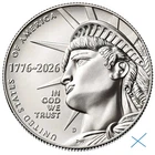 1776~2026 D Half Dollar Semi Quincentennial Kennedy Replacement 1/2-dollar Coin