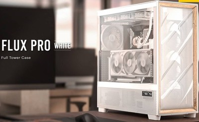 Antec FLUX PRO, E-ATX Premium Birch, Iunity Temperature Display. CPU and GPU ...