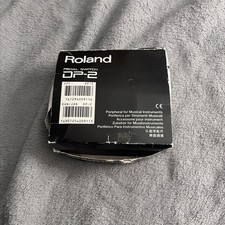 Roland Damper Pedal Switch DP-2 Slightly Used For Electronic Keyboard In Box