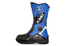 Enfants Motocross Bottes Kindercrossstiefel Enduro MX Étanche Quad KIMO Bleu