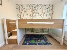 Image of Children Mid Sleeper Bed + Mattress