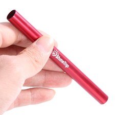 Qiilu Replament Tent Poles Pole Repair Sleeve Red Aluminium Alloy