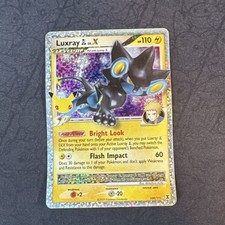 Luxray GL LV.X 109/111 Celebrations: Classic Collection Holo Pokemon Damaged BM