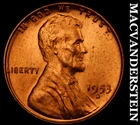 1953-D Lincoln Wheat Cent-Choice Gem BU Lustrous No Reserve #i4443