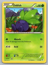 ODDISH 1/149 COMMON BOUNDARIES CROSSED POKEMON MP on eBay
