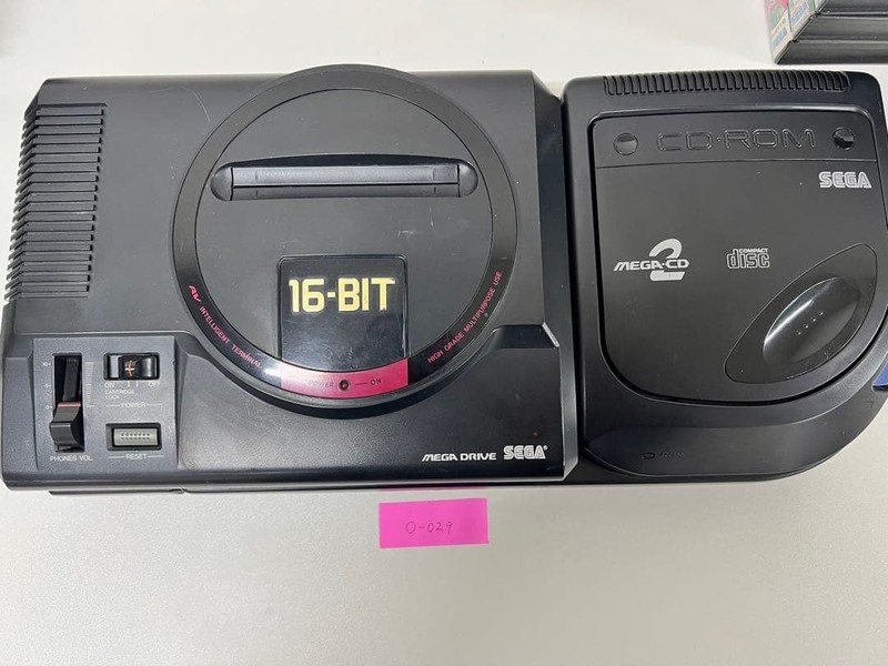 SEGA Mega Drive Mega CD 2 Console Set