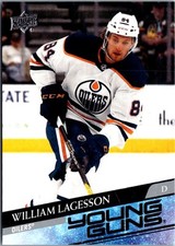 2020-21 Upper Deck Young Guns William Lagesson Rookie Edmonton Oilers #479