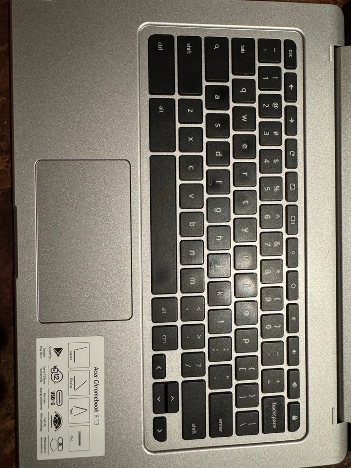 Acer Chromebook R13 pantalla táctil Foto 2 de 4