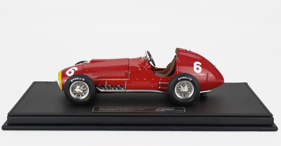 MODELLINO AUTO STATICO GP REPLICAS FERRARI F1 375 GONZALES MONZA GP 1951 1/18 - Immagine 3 di 4
