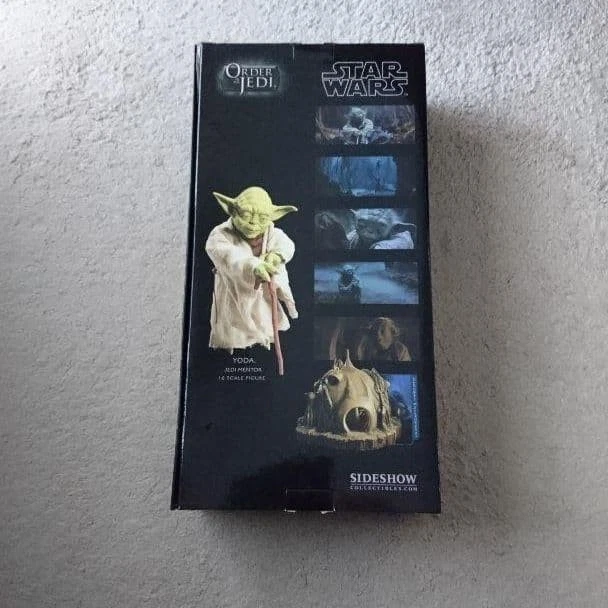 Star Wars Yoda 1 6 Scale Figure Sideshow Limited Edition Collector Item - Image 3 of 4
