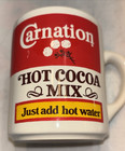 Vintage Carnation Hot Cocoa Mix Advertising Coffee Cup — photo 3