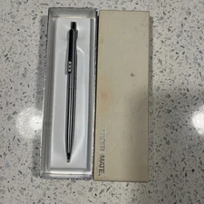 Paper Mate Vintage Double Heart  Chrome ball Pen *needs ink*