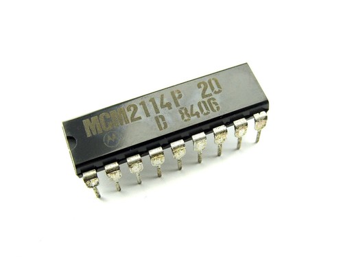Circuit Intégré TC 5514 APL-2 - RAM Statique CMOS 1024 Mots X 4 Bits - Boîtier DIL 18 Broches - Neuf