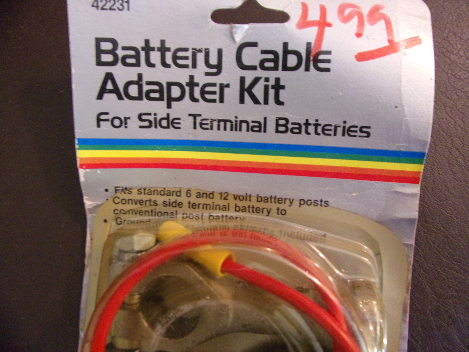 Battery Cable Adapter Kit 42231 For Side Terminal Battery (NOS) eBay