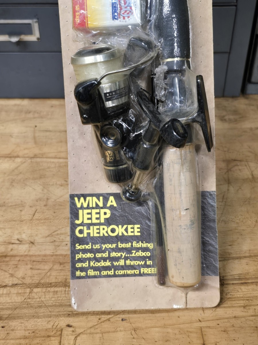 Vintage Zebco 50th Anniversary 33 Rod And Reel Combo Rare USA w