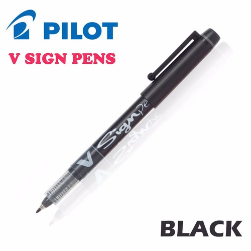 Pilot V Sign Pens – Pure Liquid Ink – Medium Tip Marker – Pack of 2 - Picture 4 of 6