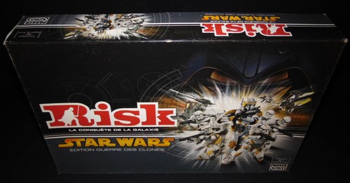 Jeu de stratégie Risk Star Wars Guerre des Clones complet d'occasion Hasbro - Collection